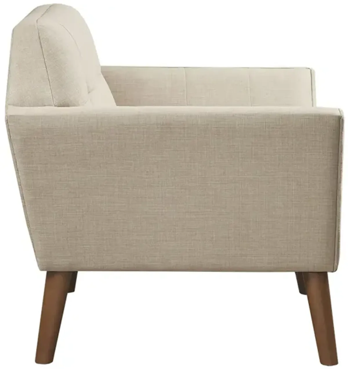 INK+IVY Newport Beige Lounge Chair