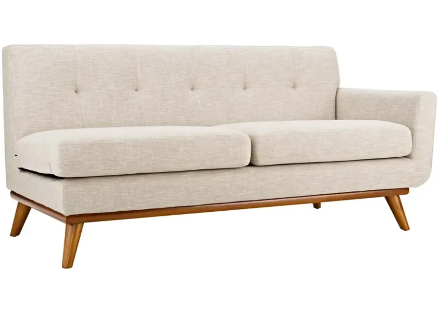 Engage Right-Arm Upholstered Fabric Loveseat