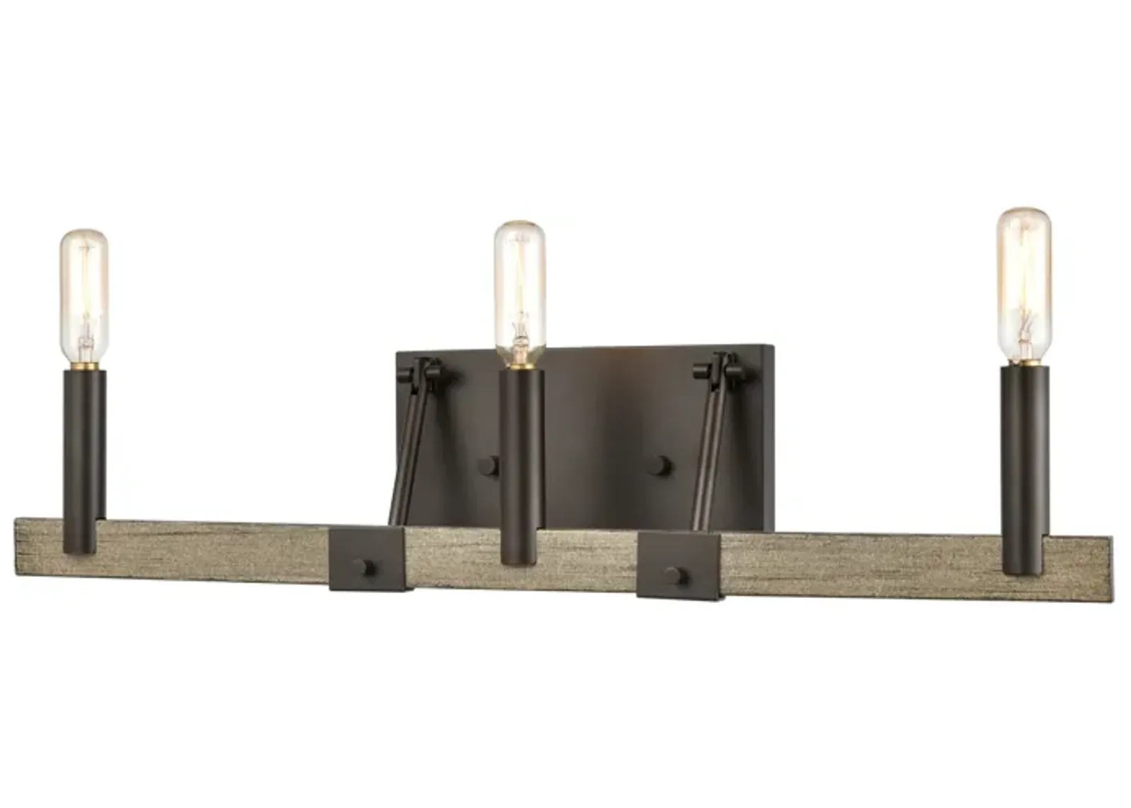 Transitions 22" Wide 3-Light Vanity Light - Oil Rubbed Bronze