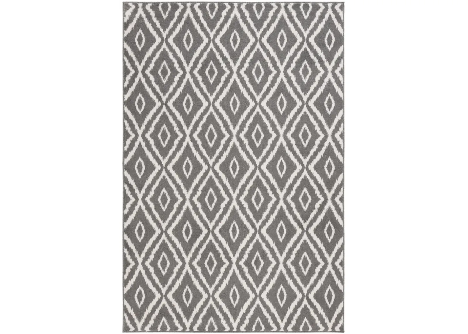 PYRAMID 219 CHARCOAL  5'-3' x 7'-8' Medium Rectangle Rug