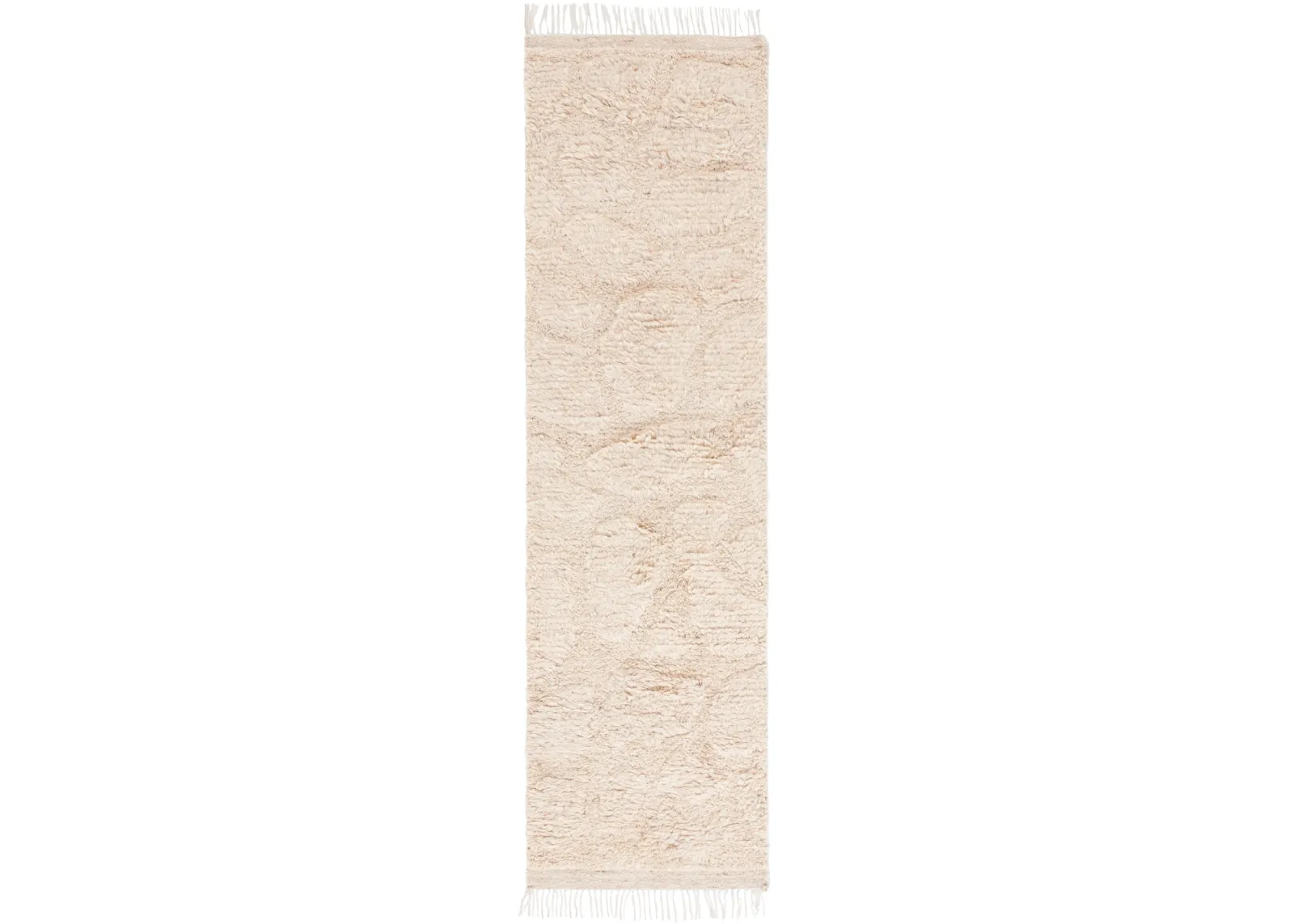 KENYA 227 BEIGE 2'-3' x 8' Runner Rug