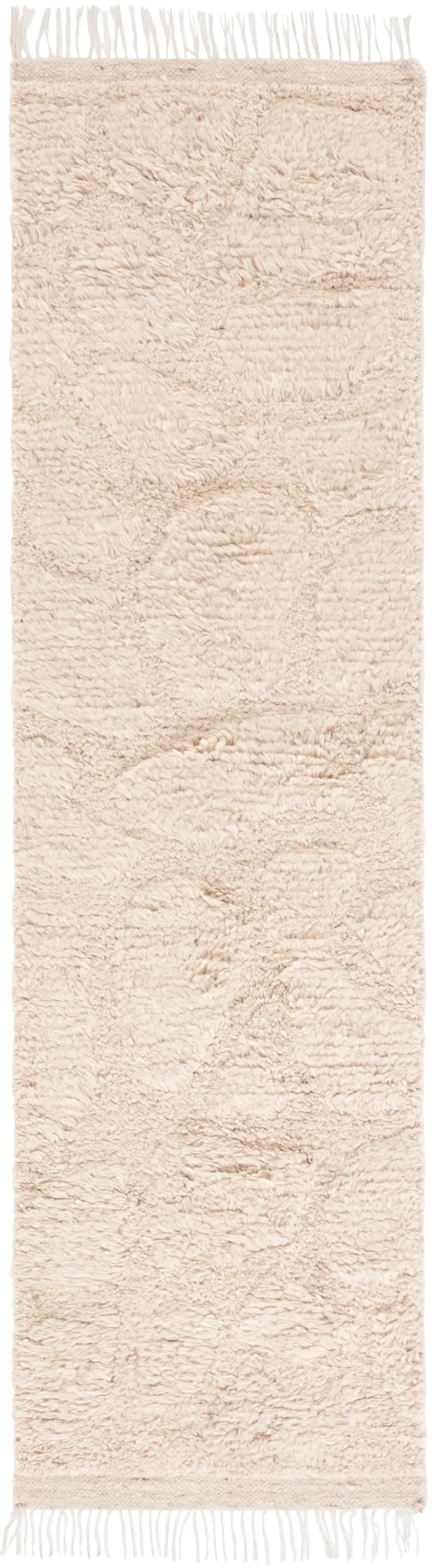 KENYA 227 BEIGE 2'-3' x 8' Runner Rug