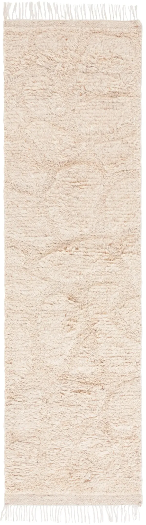 KENYA 227 BEIGE 2'-3' x 8' Runner Rug
