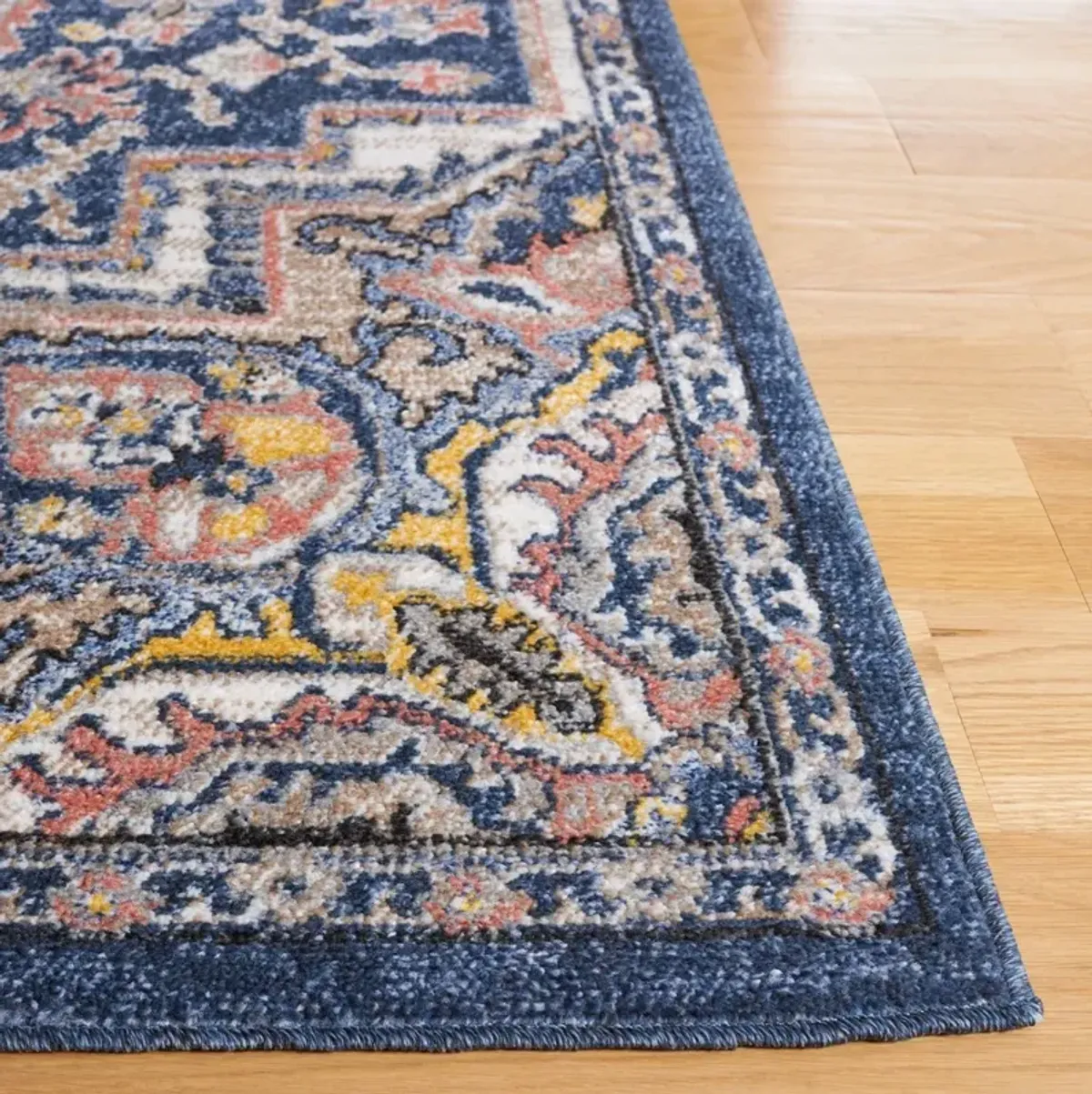 ASTORIA 400 Blue 6'-7' X 6'-7' Square Square Rug