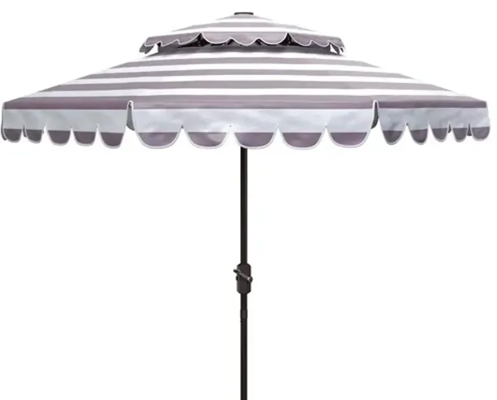 Vienna 9ft Rnd Double Top Crank Umbrella