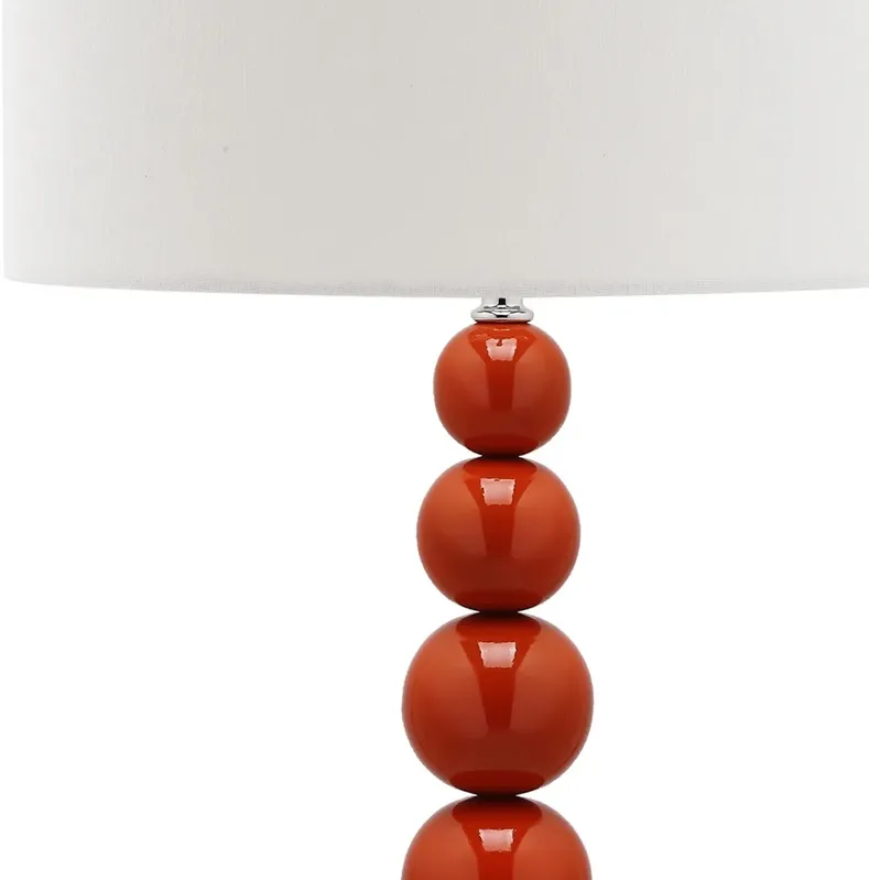 Jenna 31.5-Inch H Stacked Ball Lamp - Set of 2