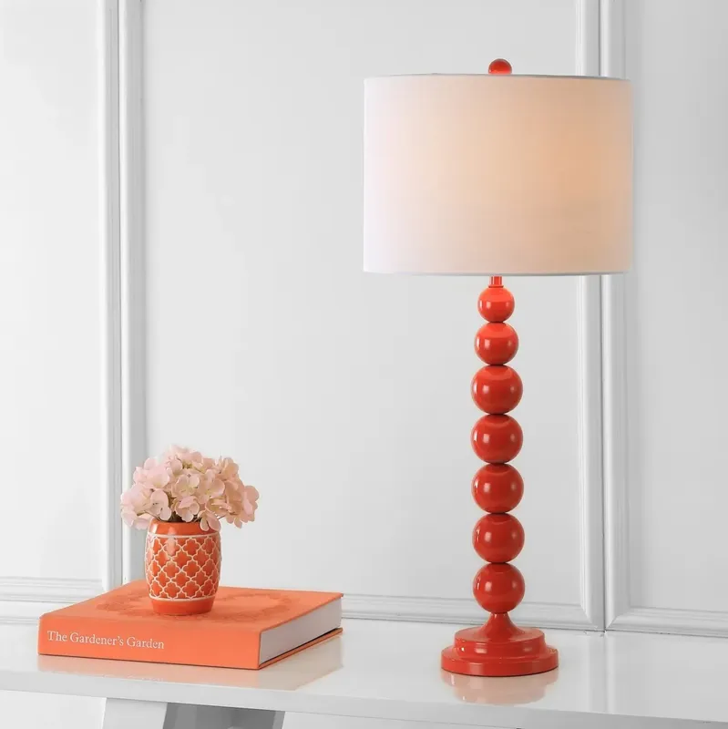 Jenna 31.5-Inch H Stacked Ball Lamp - Set of 2