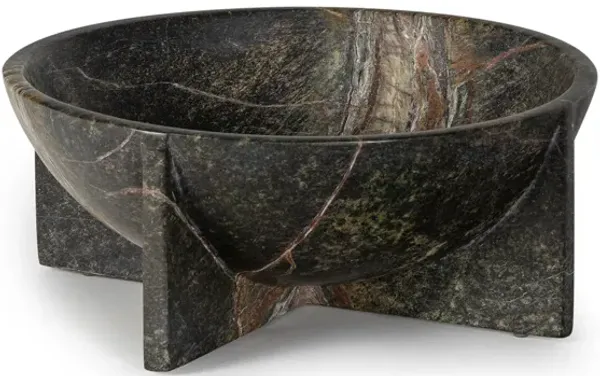 Tribune Marble Bowl Large (Green)