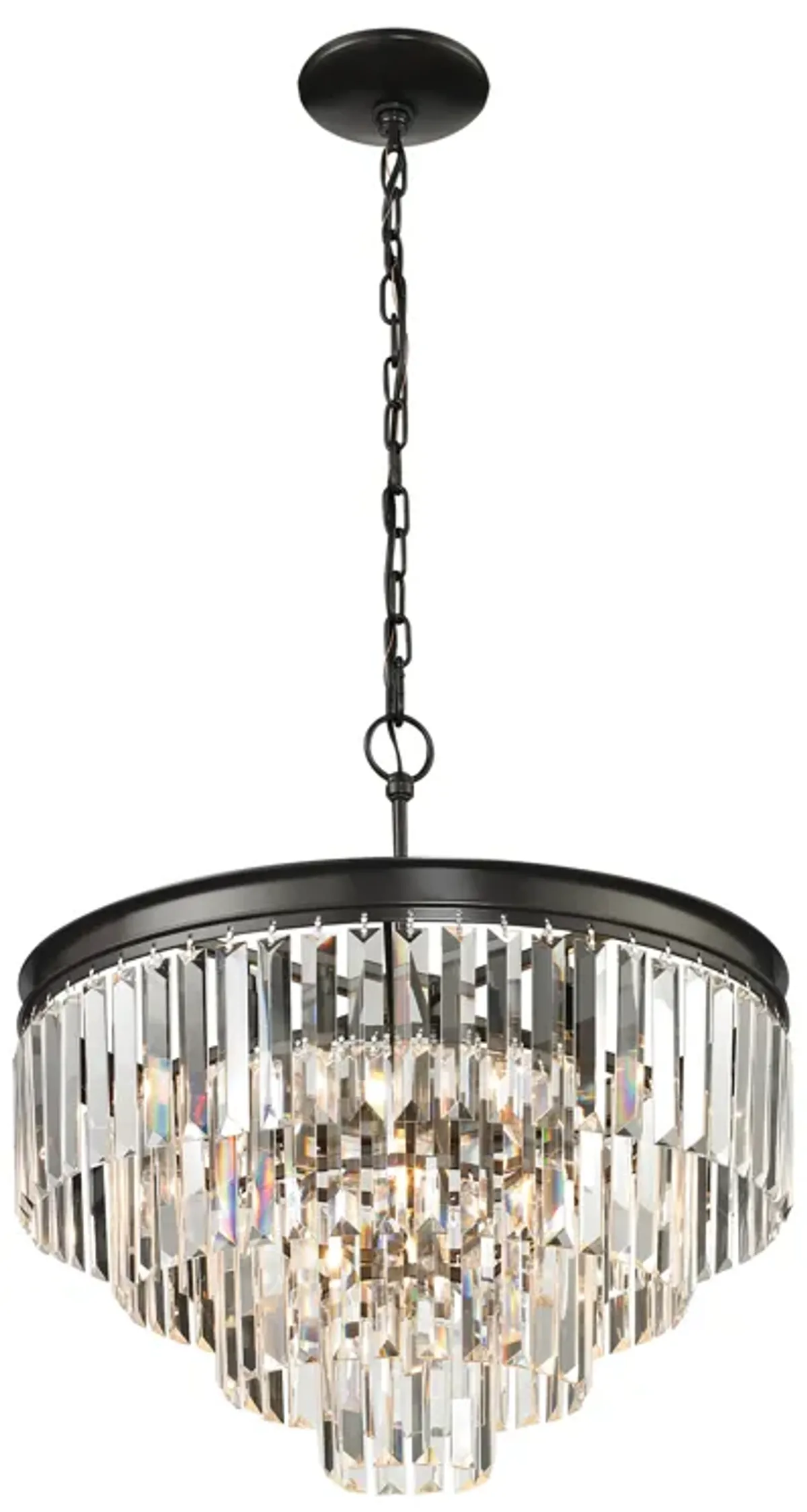 Palacial 20" Wide 5-Light Chandelier - Oil Rubbed Bronze