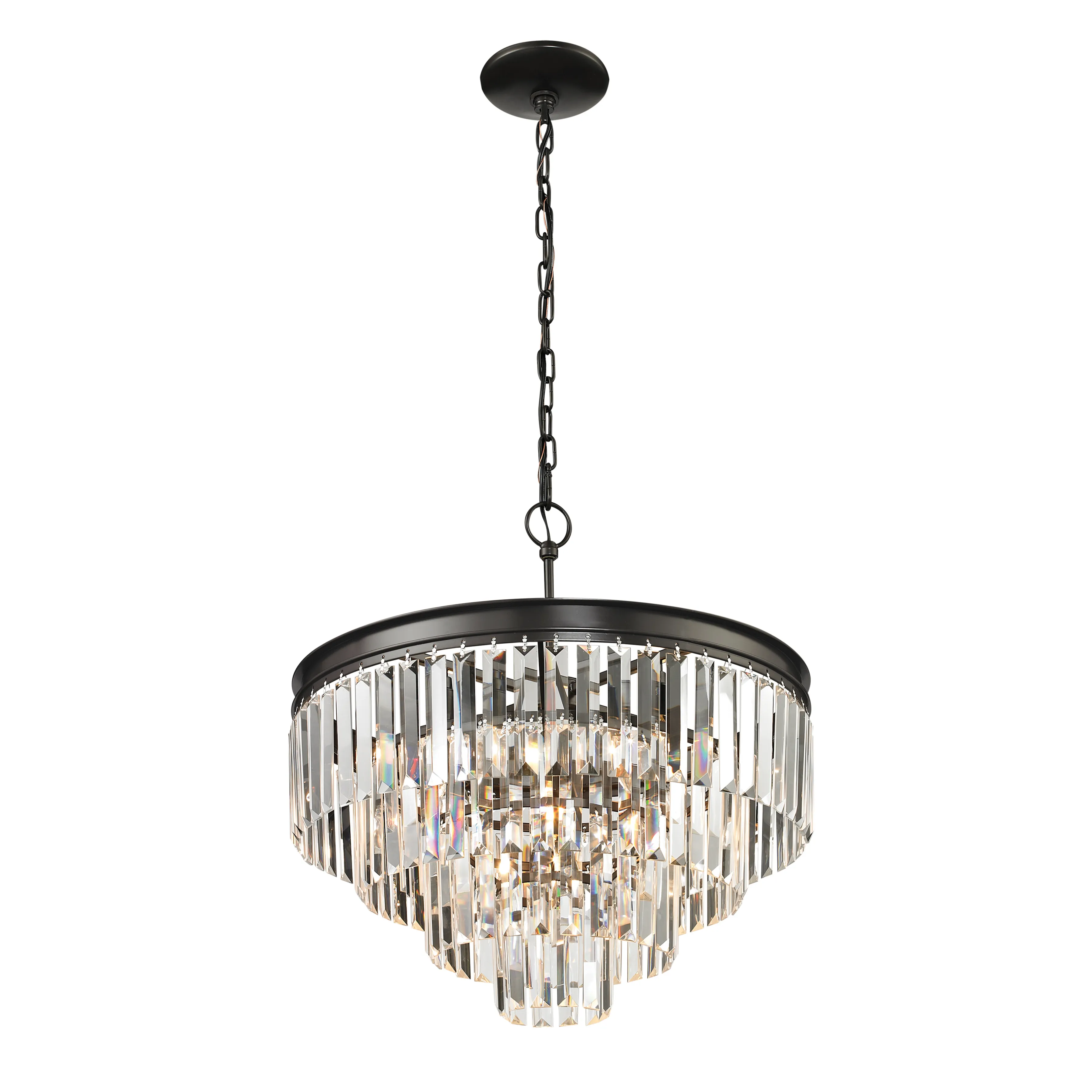 Palacial 20" Wide 5-Light Chandelier - Oil Rubbed Bronze