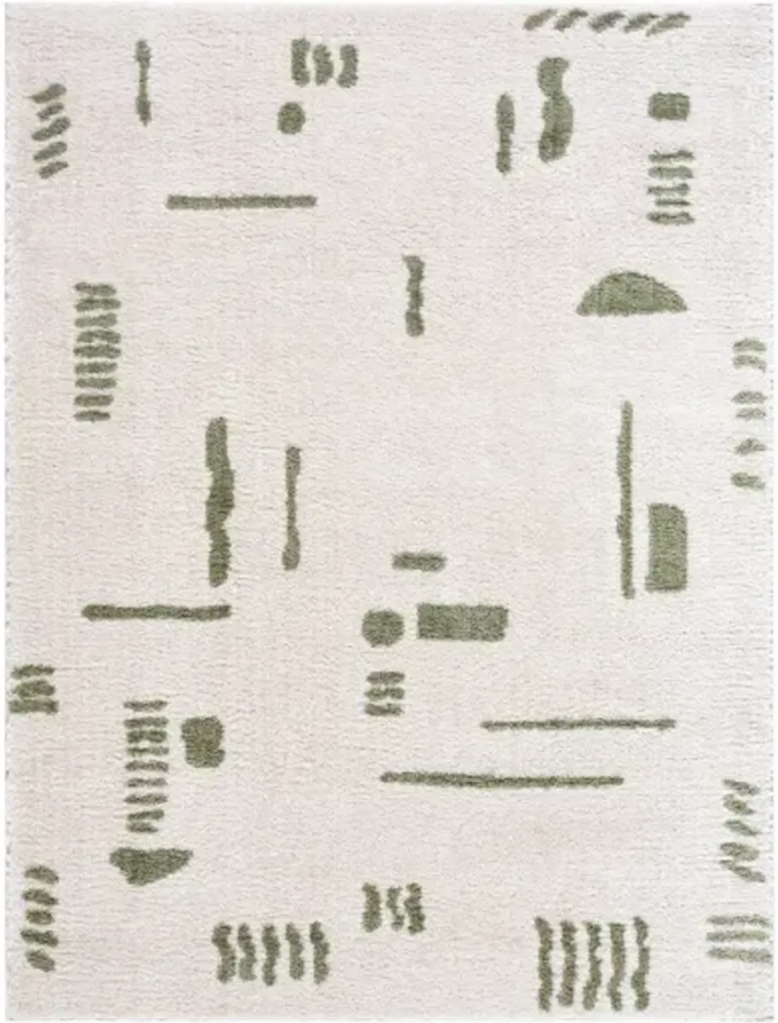 Fossay Shag FSG-2302 7'10" x 10' Machine Woven Rug