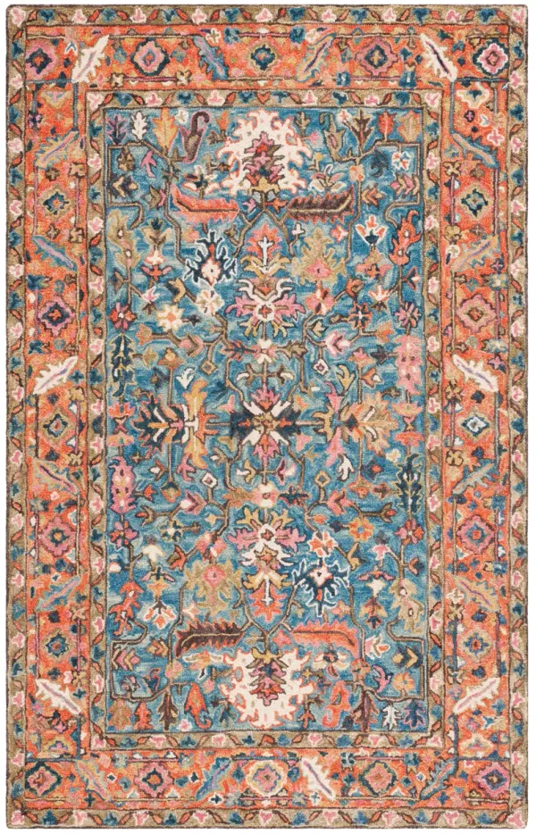 BLOSSOM Hand Tufted 5' x 8' area rug