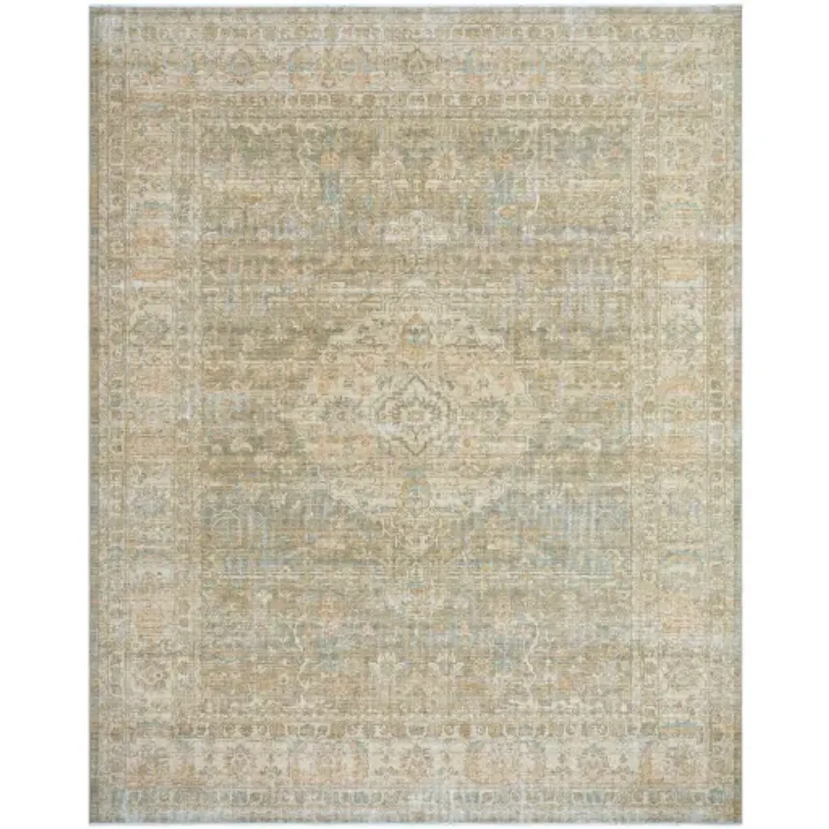 Renaissance BORI-2302 6'5" x 8'10" Machine Woven Rug
