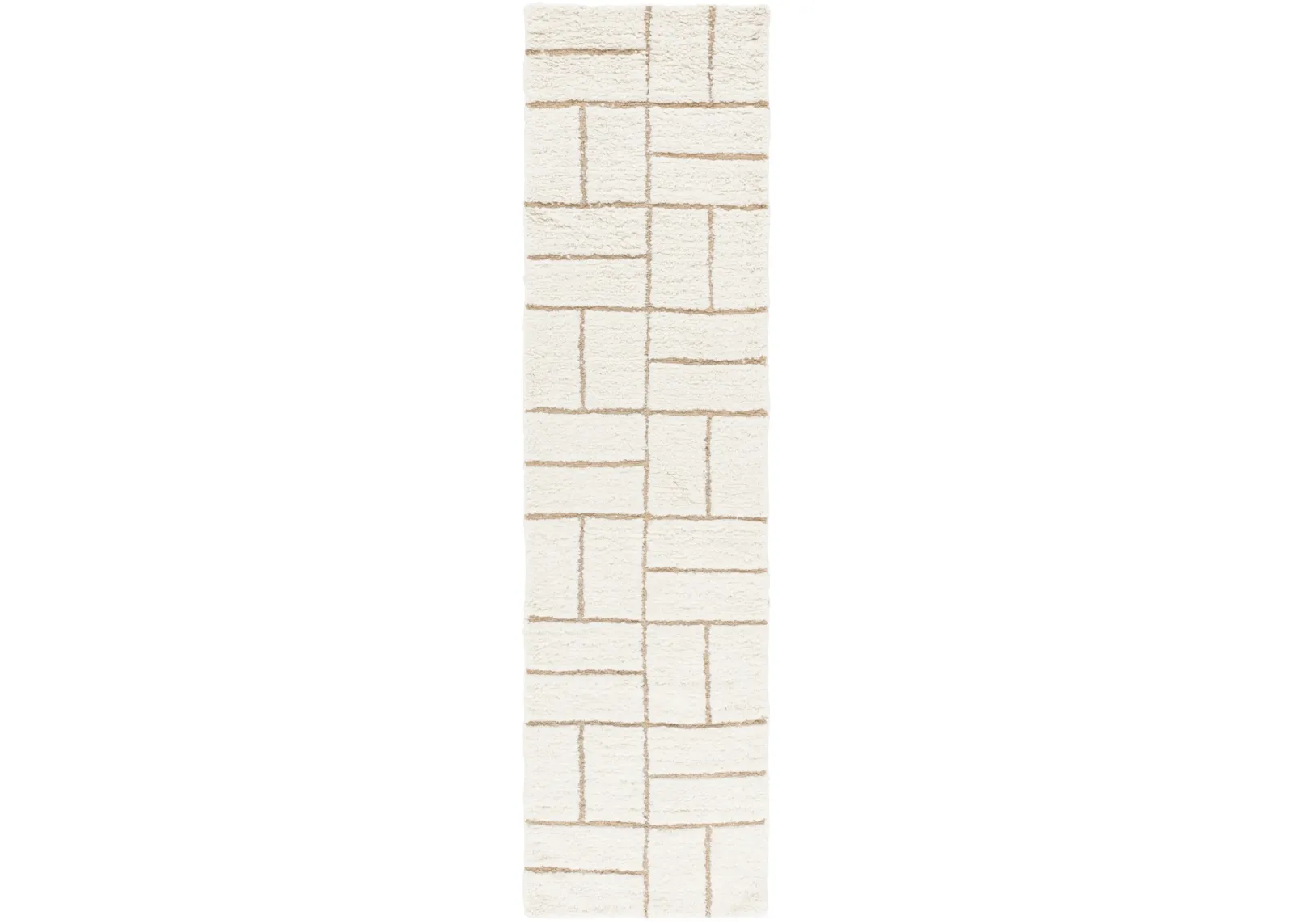 CASABLANCA 795 NATURAL  2'-3' x 9' Runner Rug