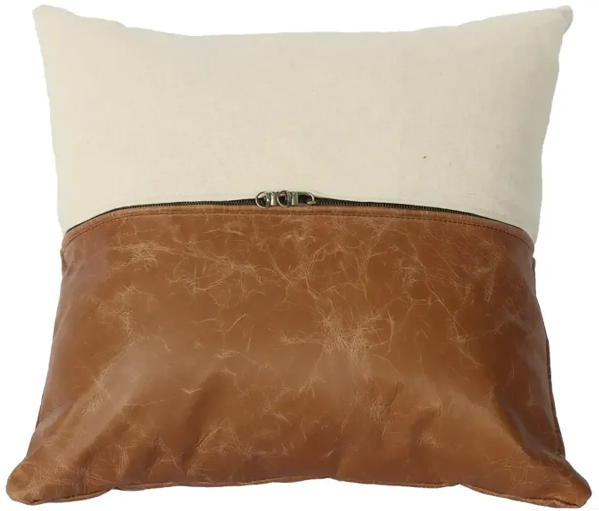 Two Tone Decorative Pillow