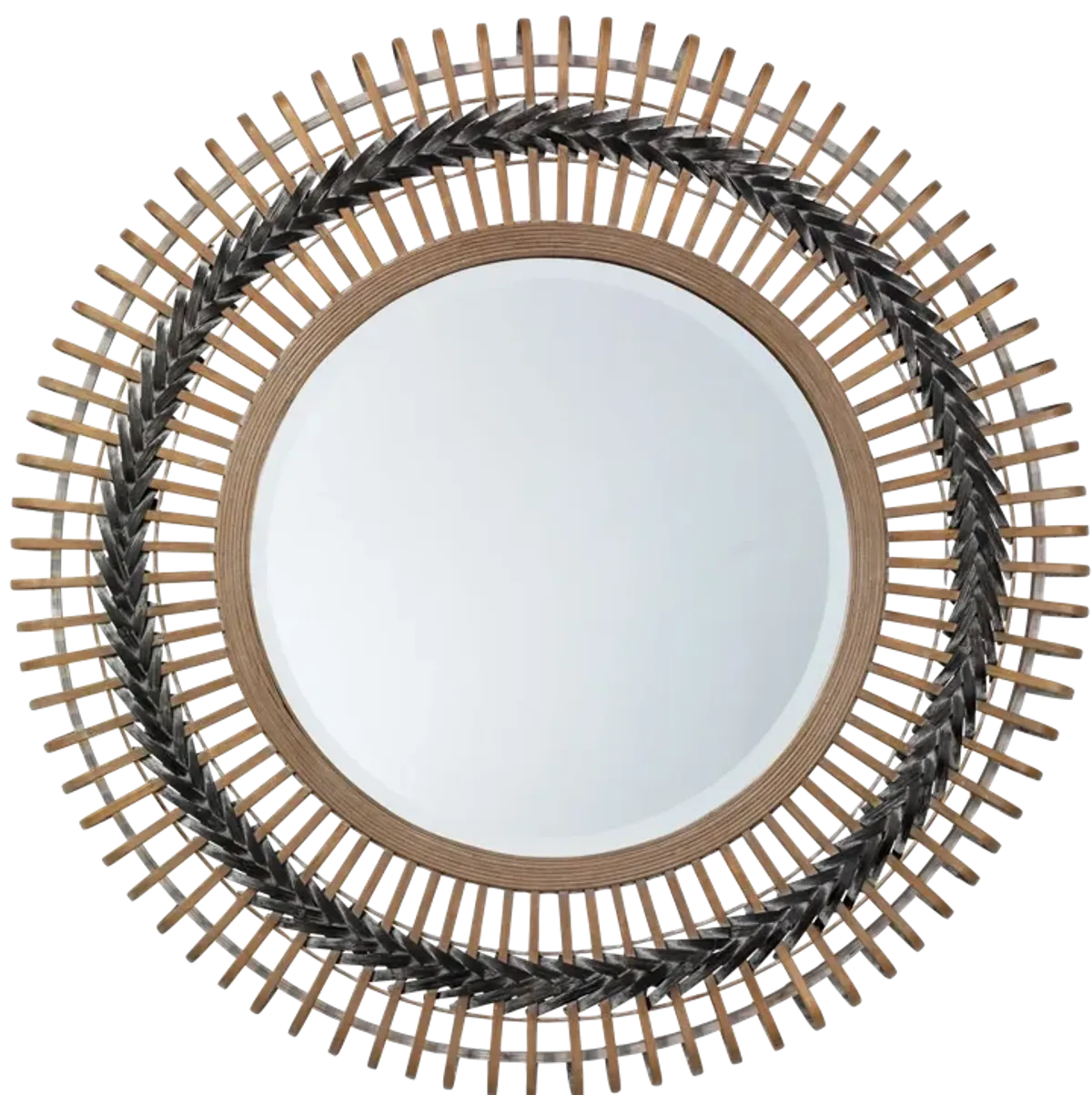 Grove Braided Mirror