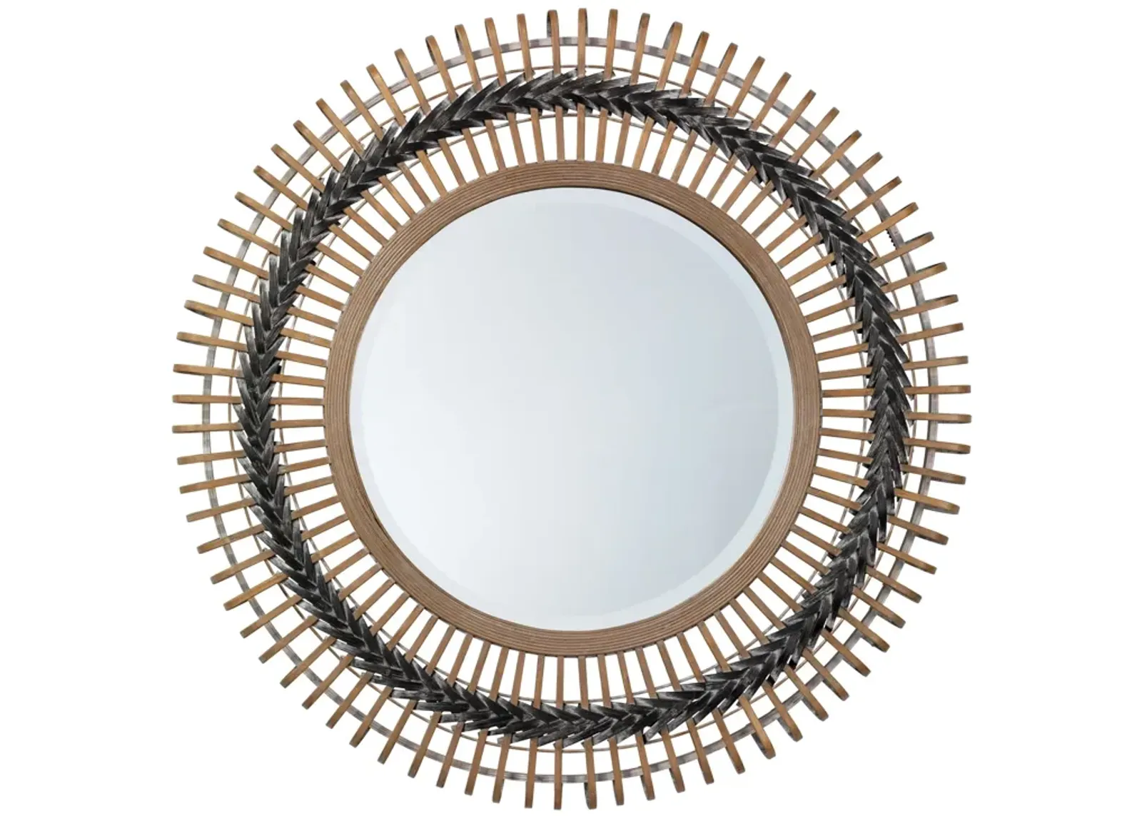 Grove Braided Mirror