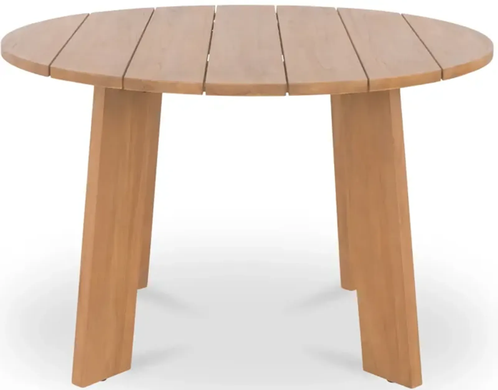 Delta Round Outdoor Dining Table Natural