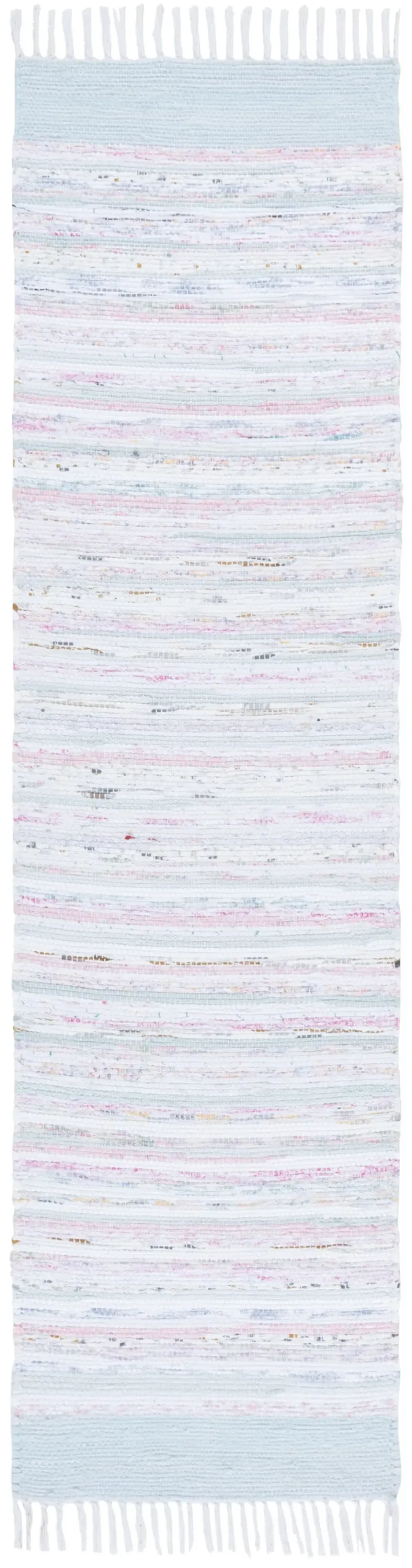 RAG RUG Hand Woven 2'-3' x 8' runner