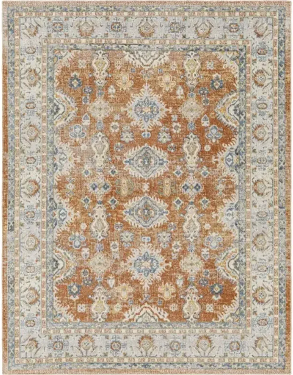 Lillian LLL-2324 5'3" x 7' Machine Woven Rug