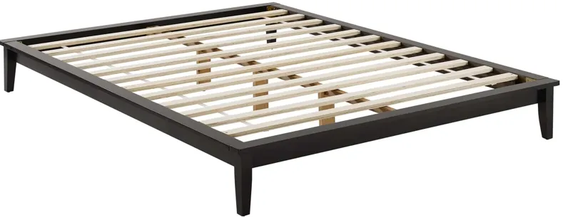 Lodge Queen Wood Platform Bed Frame