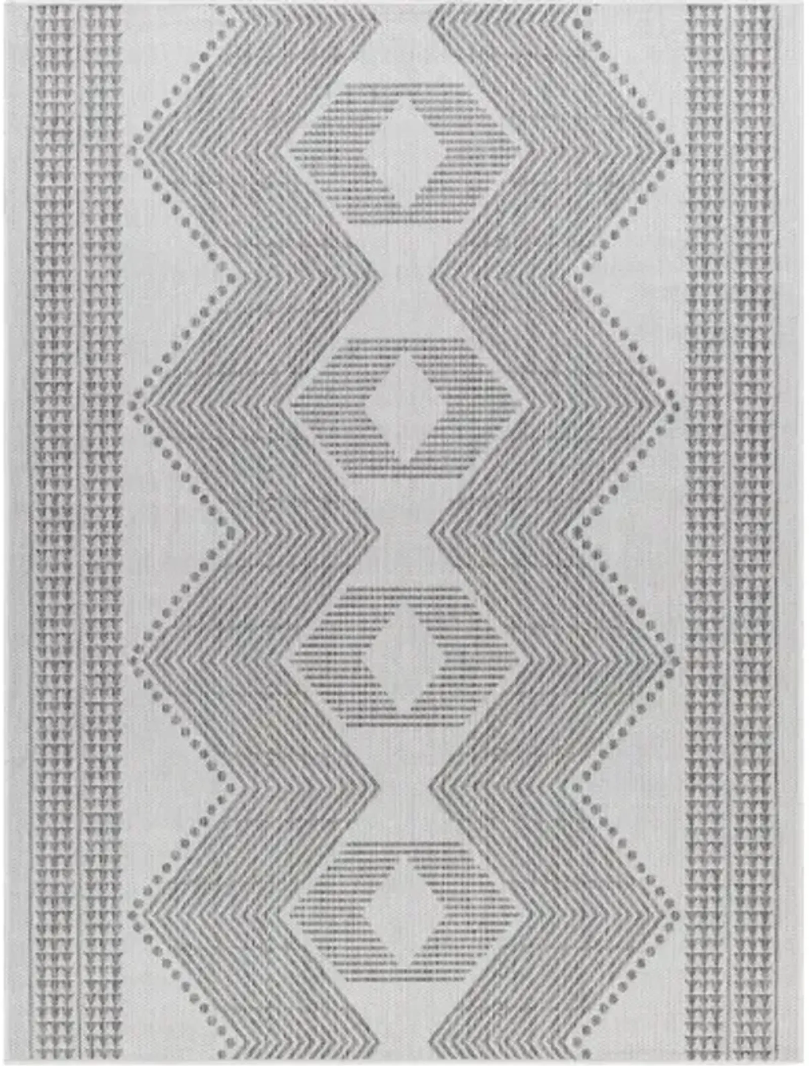 Long Beach LBH-2347 2'7" x 7'3" Machine Woven Rug