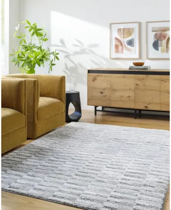 Delight Shag DEL-2301 5'3" x 7' Machine Woven Rug