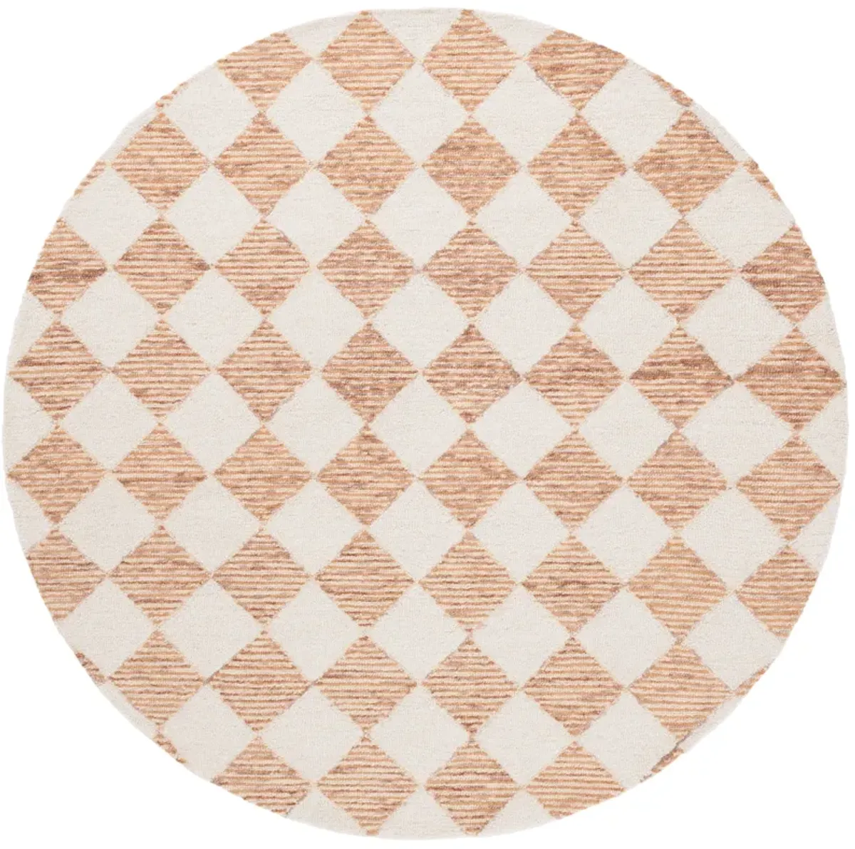 EBONY Hand Tufted 6' x 6' Round area rug