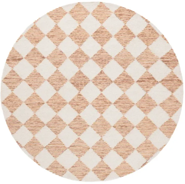 EBONY Hand Tufted 6' x 6' Round area rug