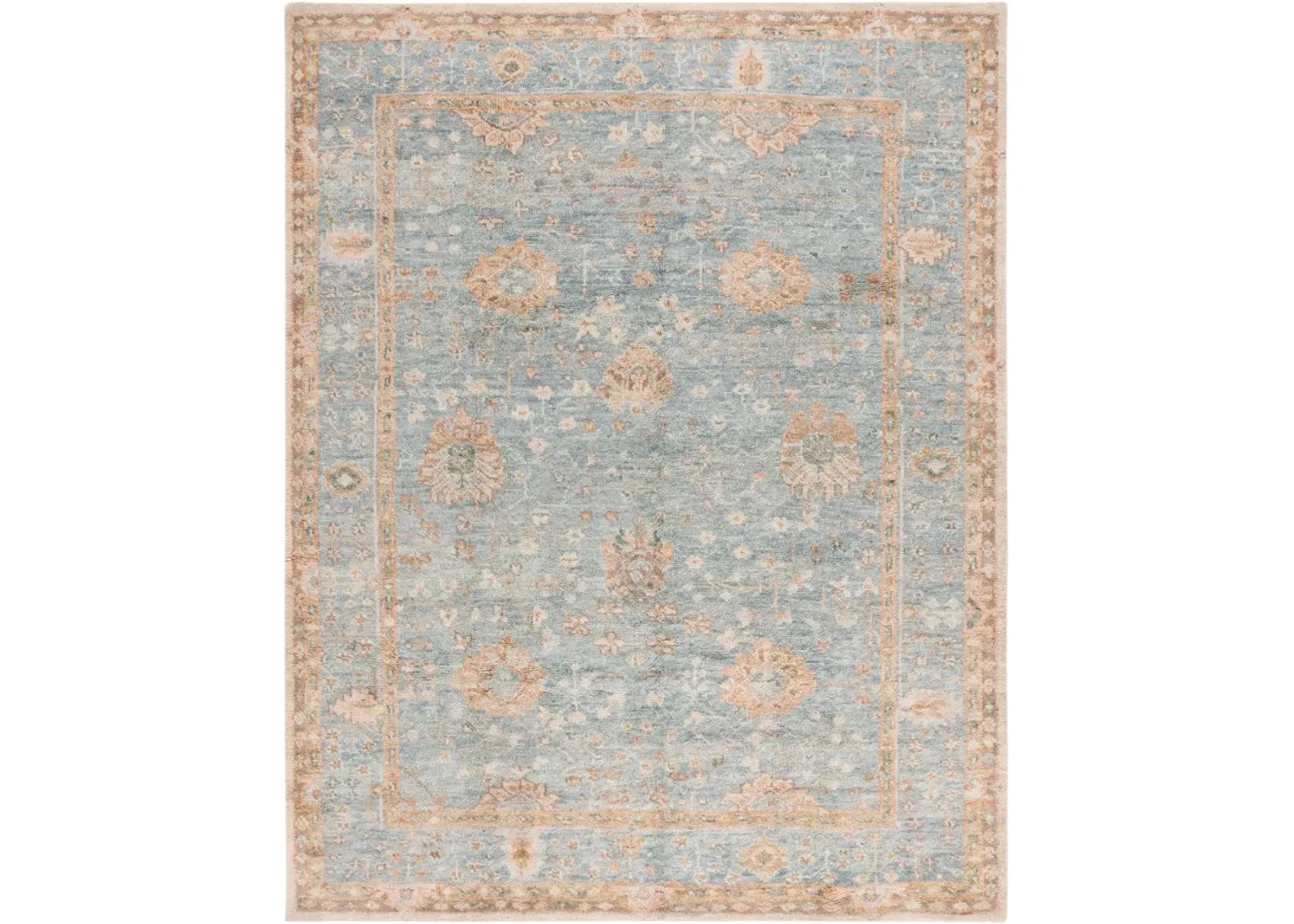 SAMARKAND 131 LIGHT BLUE  6' x 9' Medium Rectangle Rug