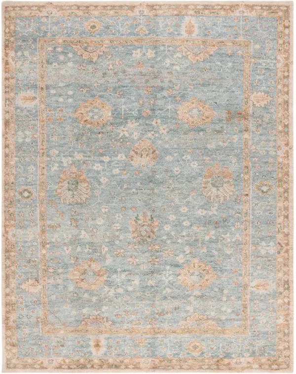 SAMARKAND 131 LIGHT BLUE  6' x 9' Medium Rectangle Rug