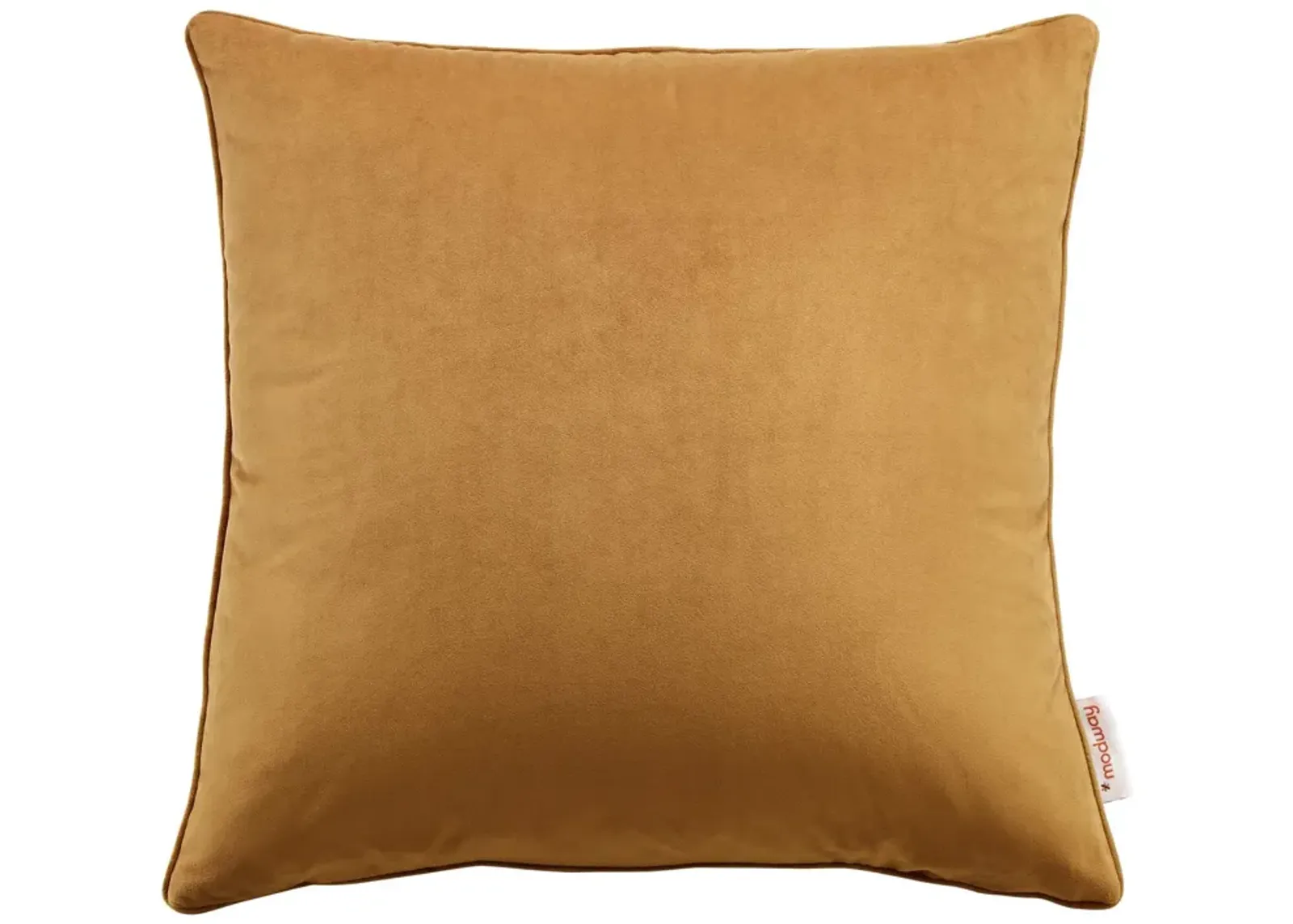 Enhance 18" Performance Velvet Throw Pillow