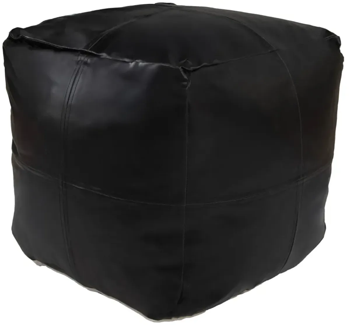 TRANSITIONAL  BLACK Pouf