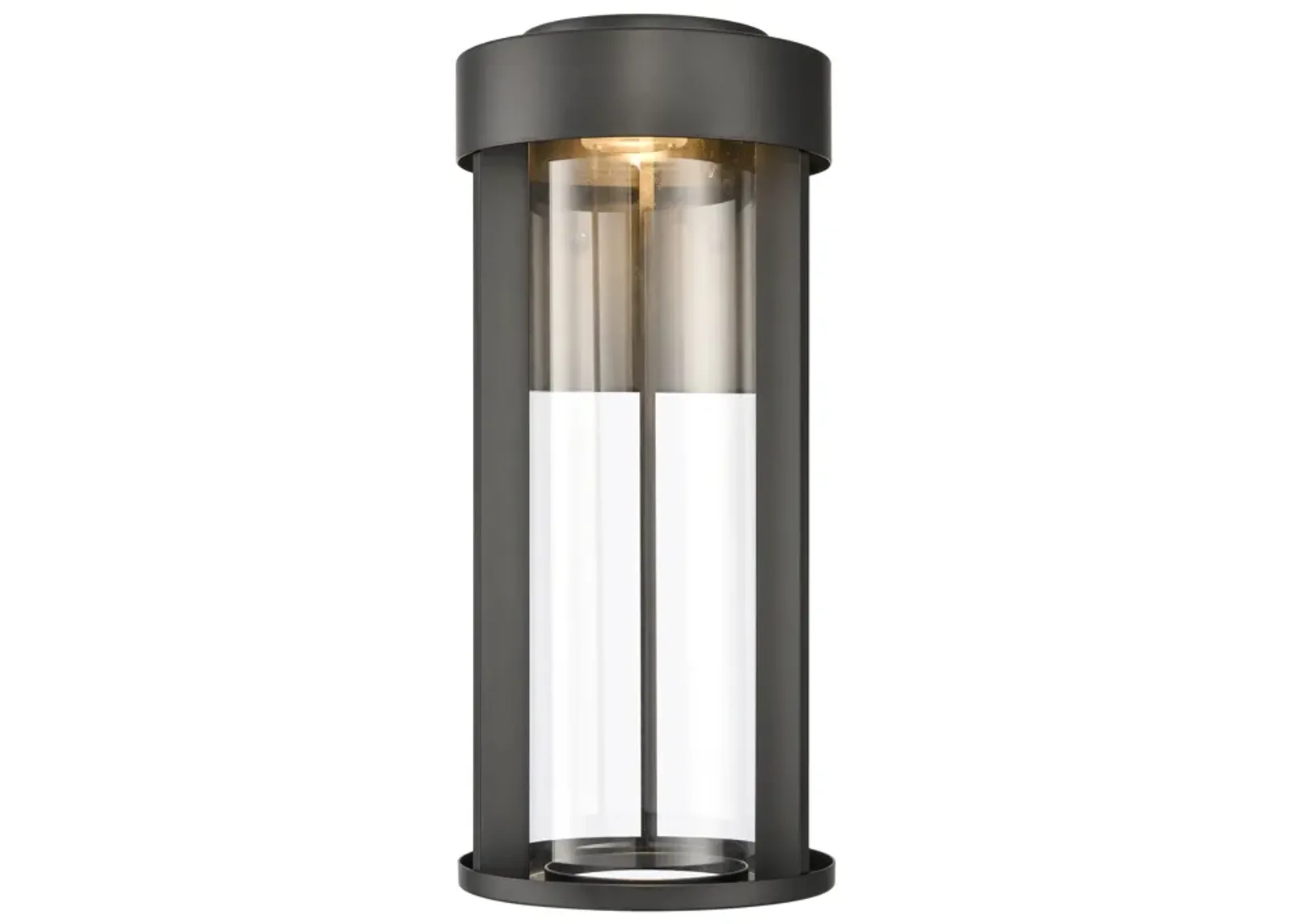 Brillis 16" High 1-Light Outdoor Sconce - Matte Black