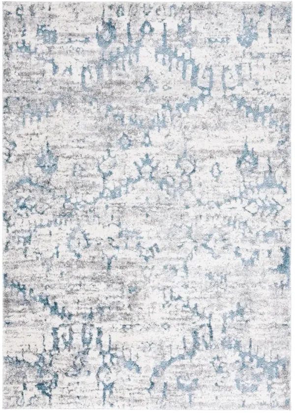 RAVINE SHAG 350 BLUE  8' x 10' Large Rectangle Rug