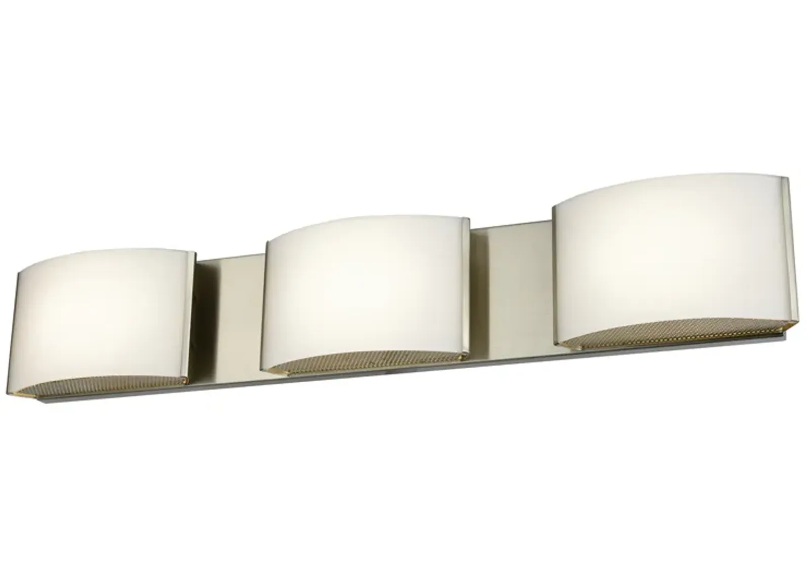 Pandora 25.25" Wide 3-Light Vanity Light - Satin Nickel