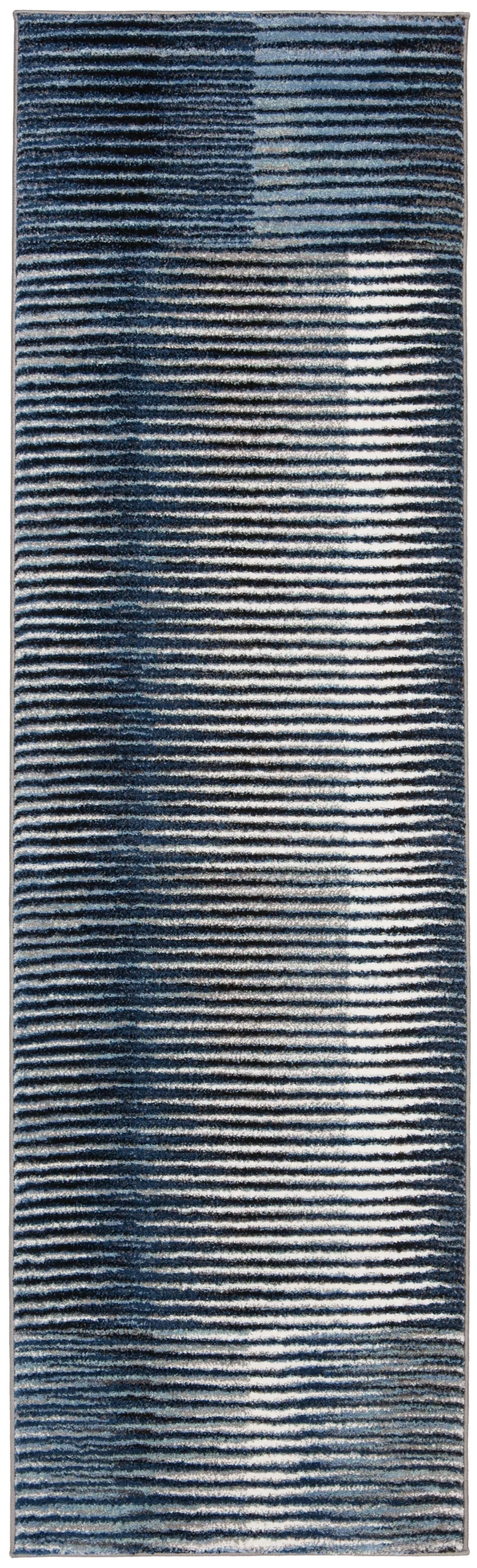 GALAXY 115 BLUE  2'-3' x 6' Runner Rug