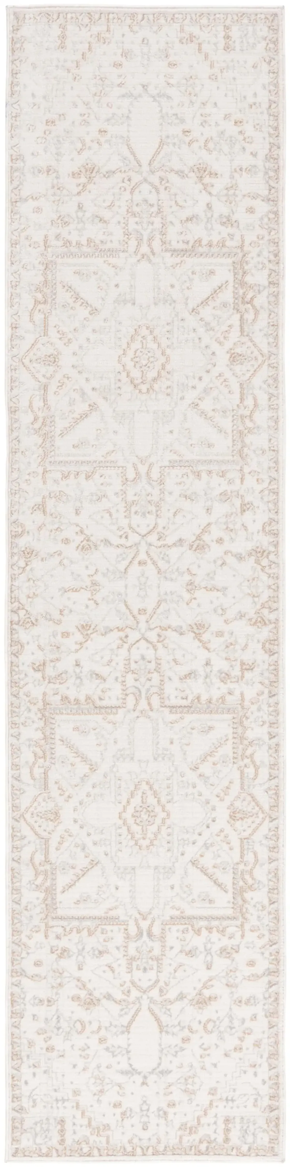 SABRINA 842 IVORY  2' x 8' Runner Rug