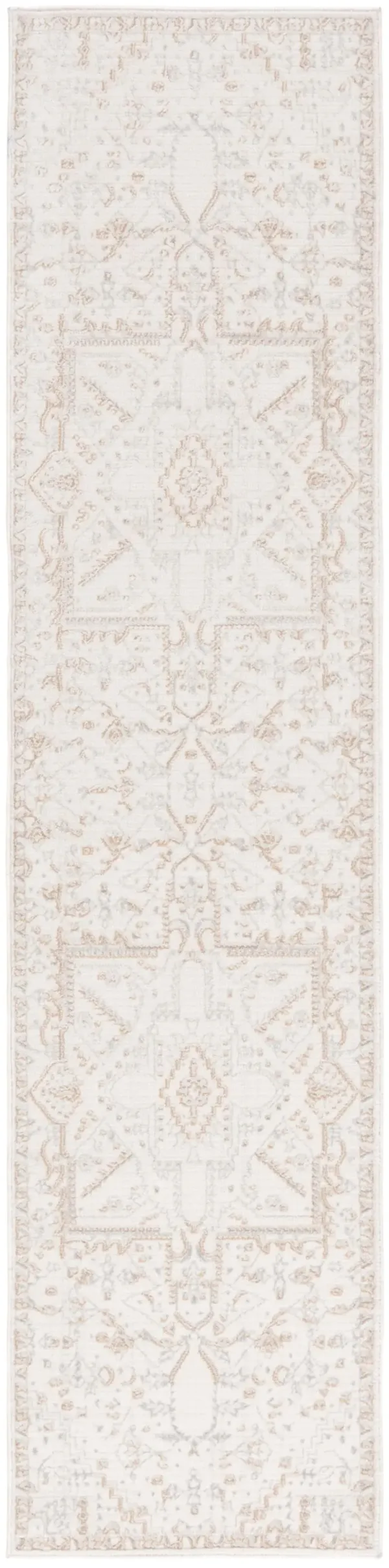 SABRINA 842 IVORY  2' x 8' Runner Rug