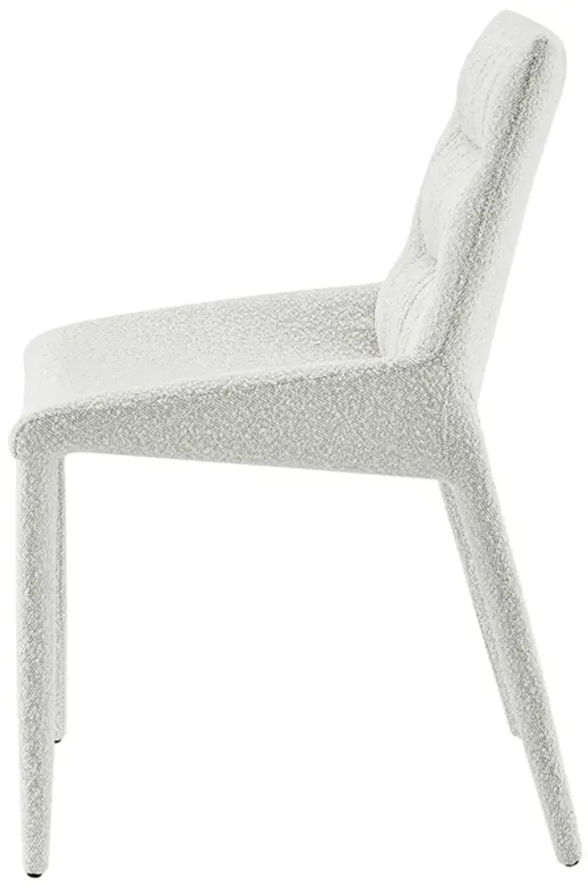 Kelsey Fabric Dining Side Chair, Boucle Beige 