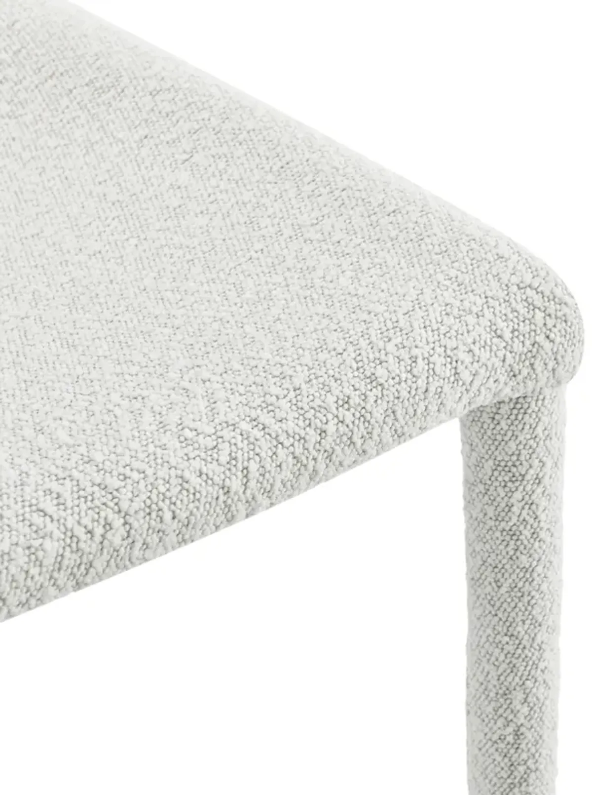 Kelsey Fabric Dining Side Chair, Boucle Beige 