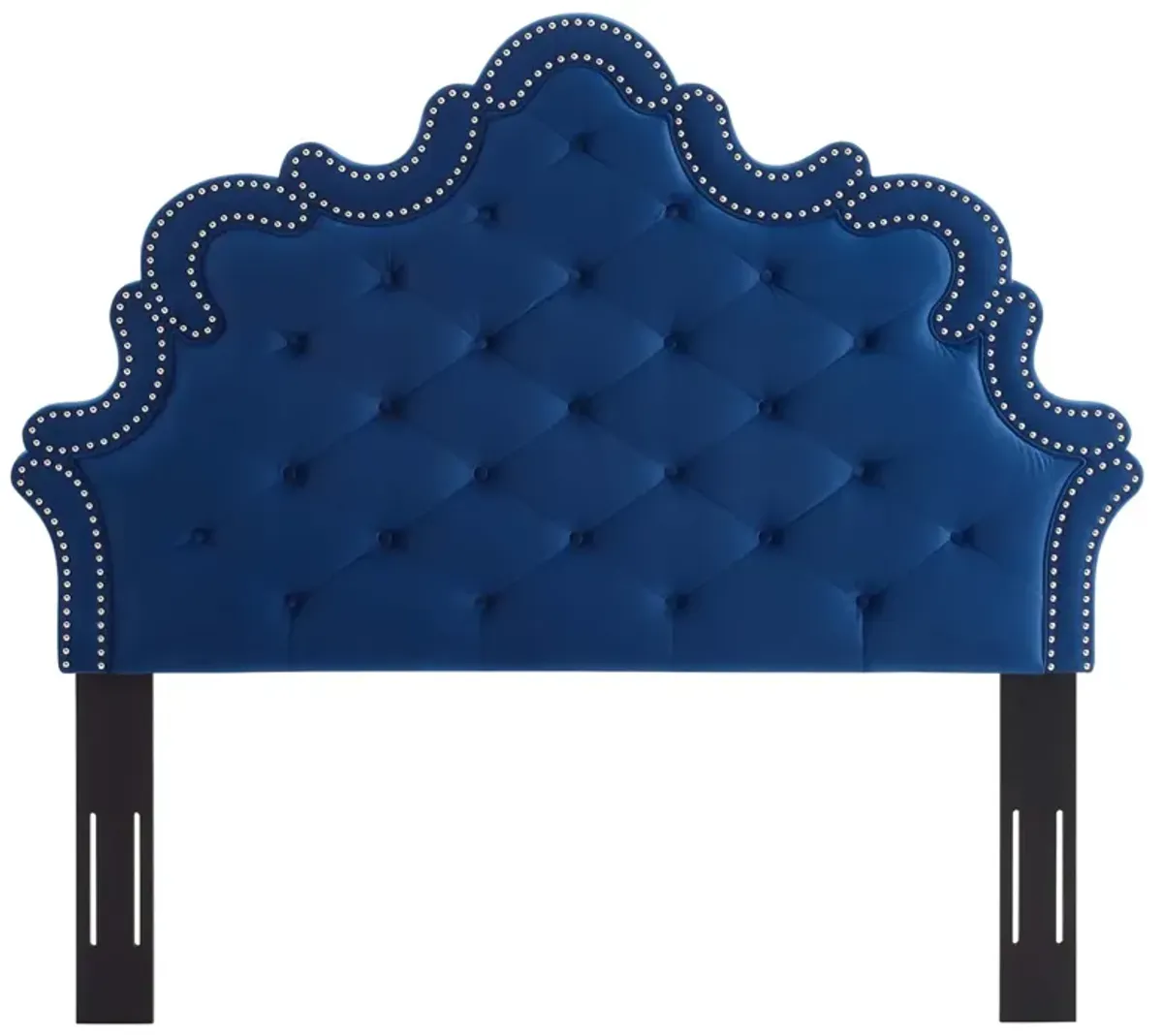 Arabella Button-Tufted Performance Velvet King/California King Headboard