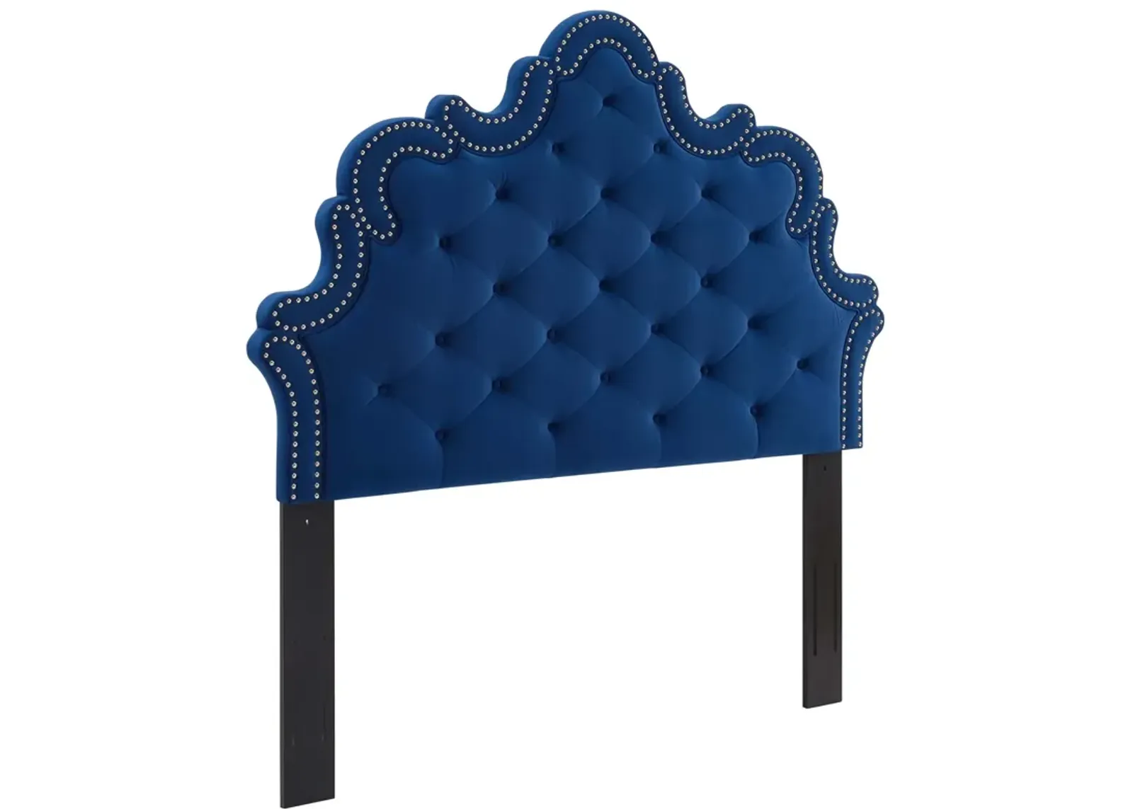 Arabella Button-Tufted Performance Velvet King/California King Headboard