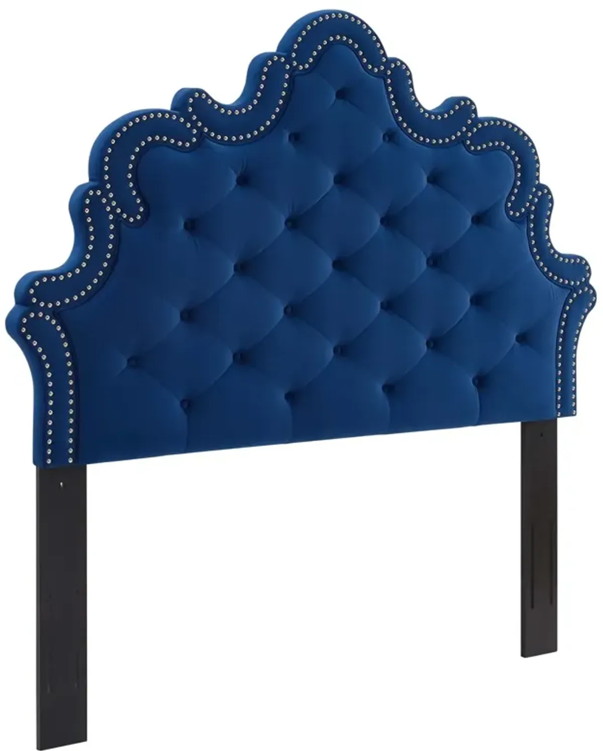 Arabella Button-Tufted Performance Velvet King/California King Headboard