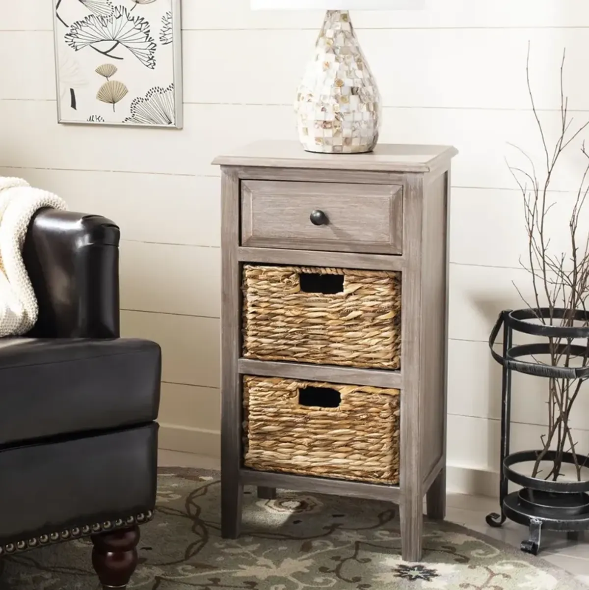 Everly Drawer Side Table