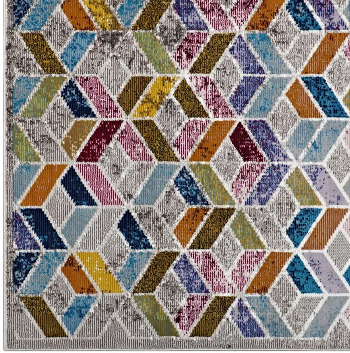 Laleh Geometric Mosaic 4x6 Area Rug