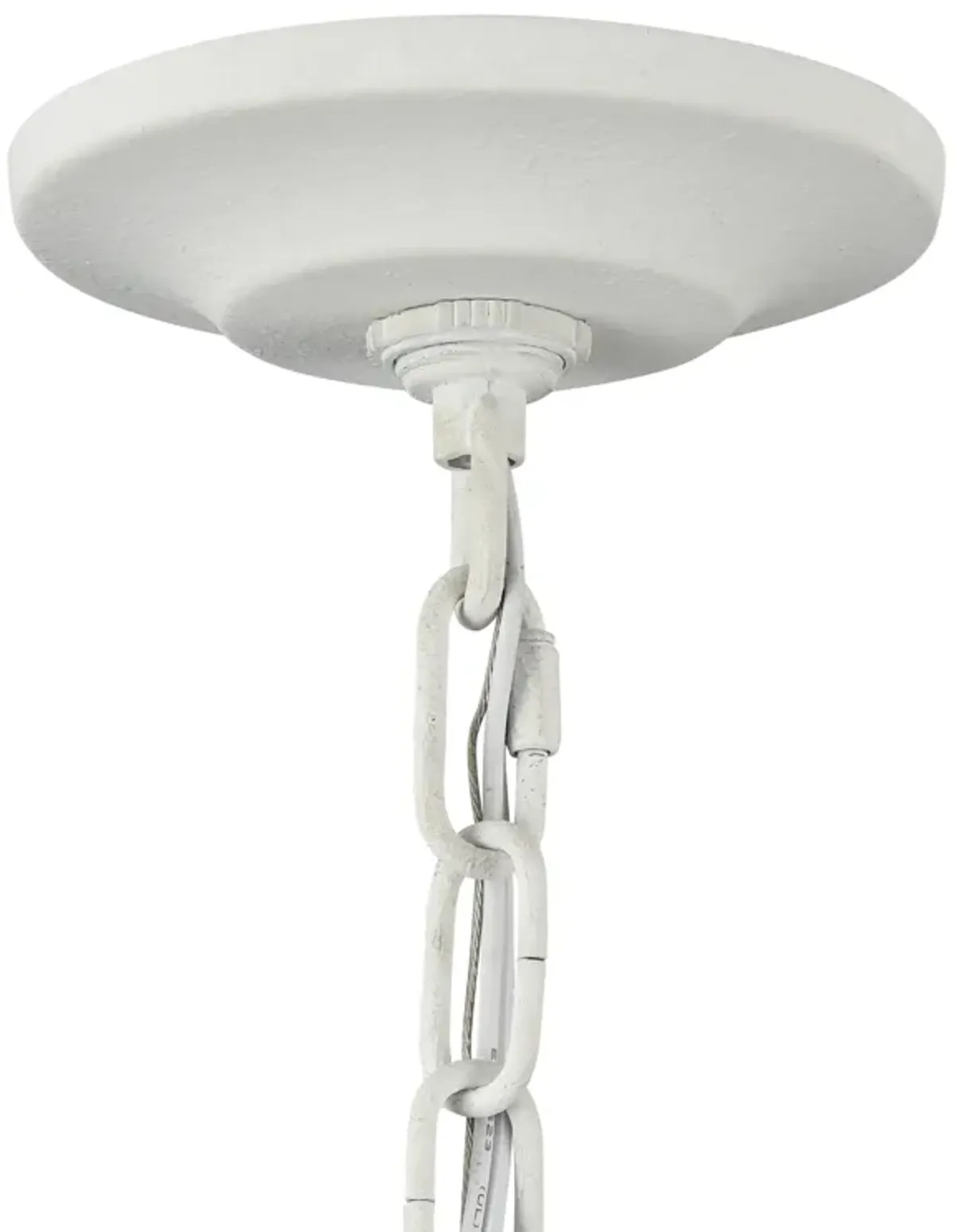 Breezeway 28'' Wide 6-Light Pendant - White Coral