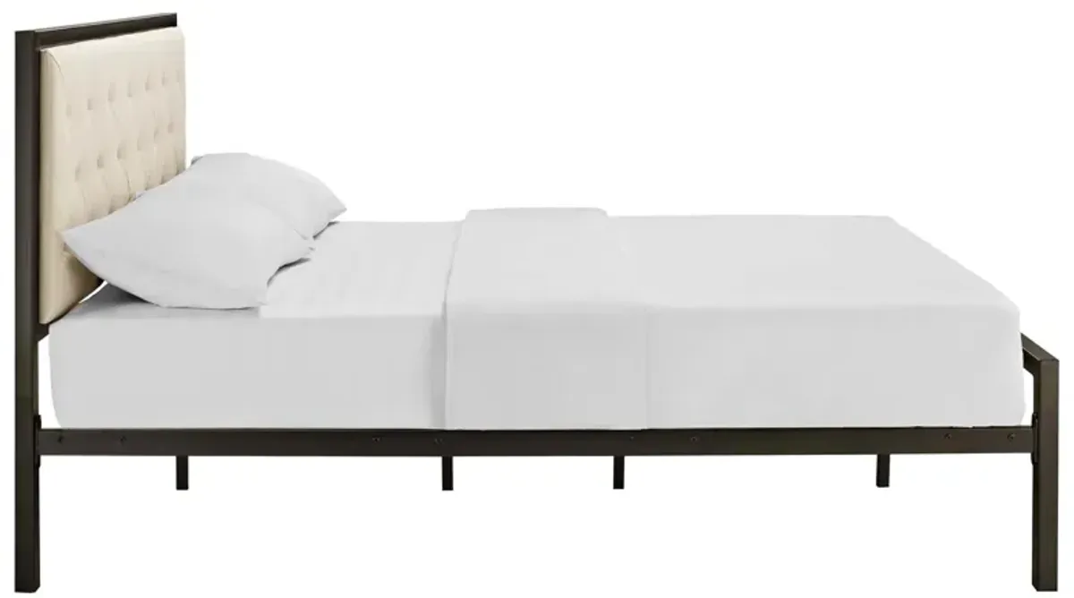 Mia Full Fabric Bed