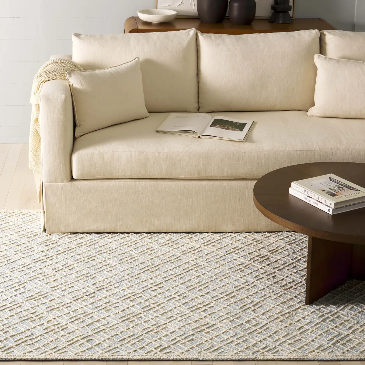 MARTHA STEWART Hand Tufted 9' x 12' area rug