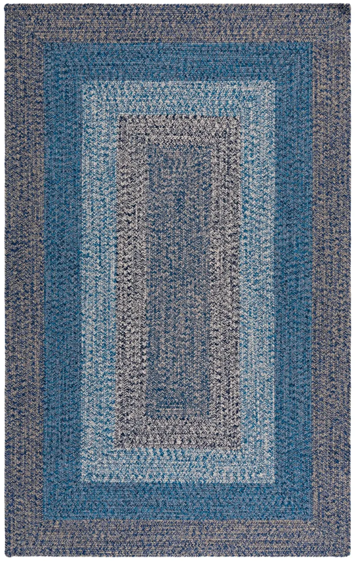 BRAIDED Hand Woven 6' x 9' area rug